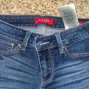 GUESS High Rise Dark Blue Jeans